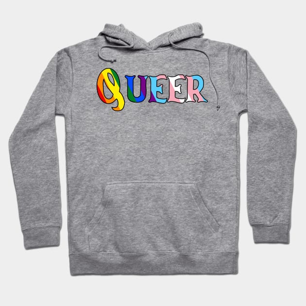 Queer Pride Hoodie by Trashley Banks